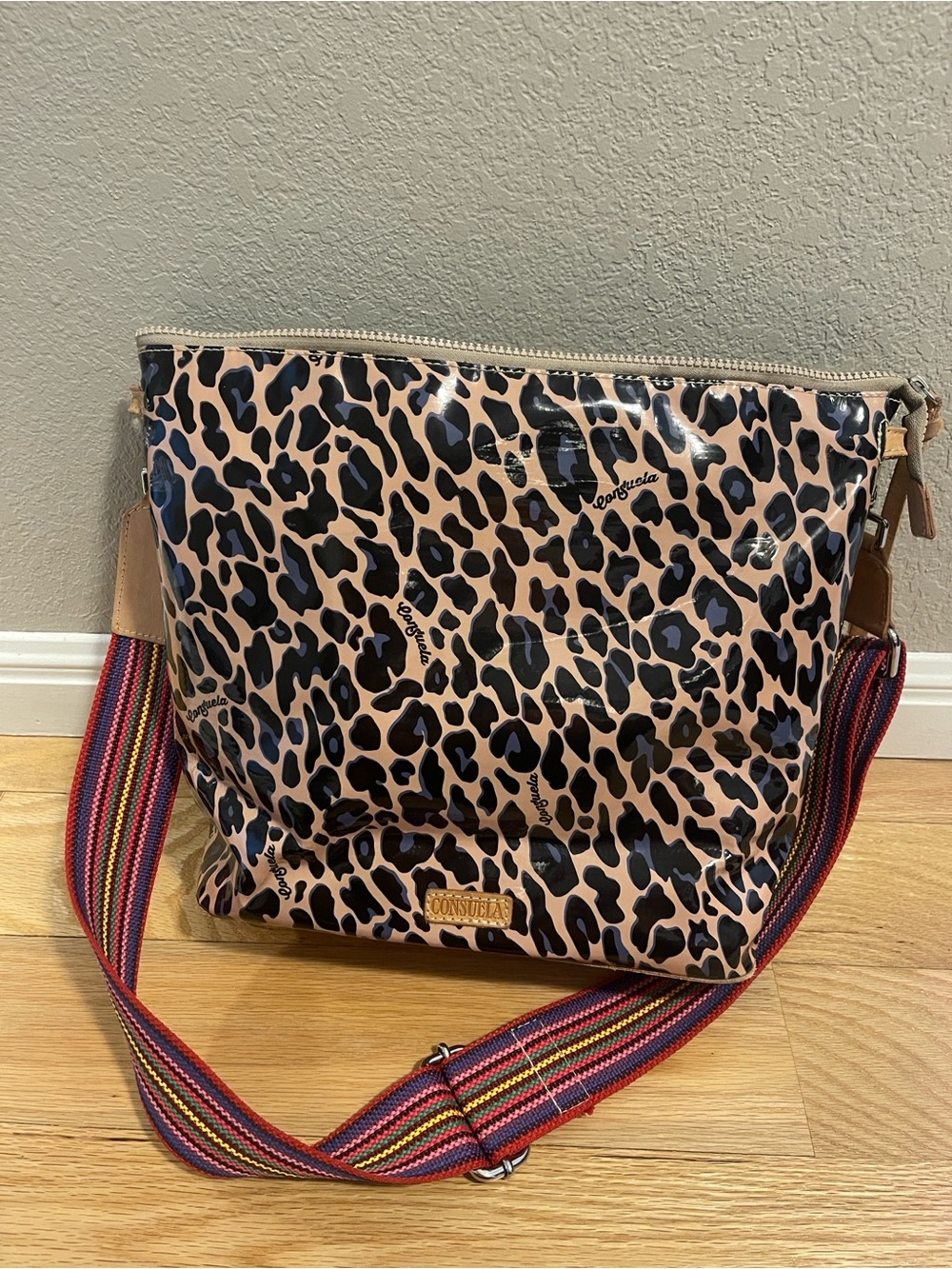 Consuela Blue Jag Downtown Crossbody Bag